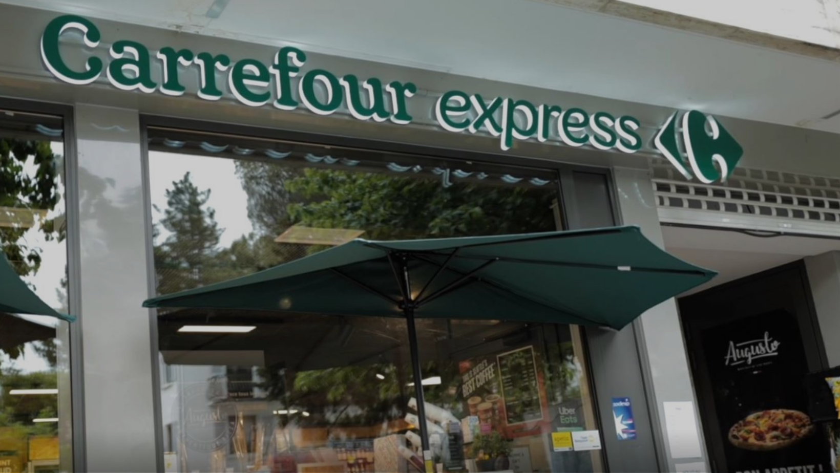 Devanture Carrefour Express