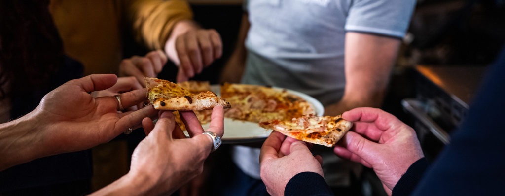 nos pizzas sont delicieuses