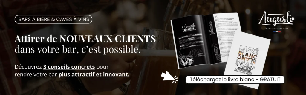 bannière livres blancs bars bière cave vin